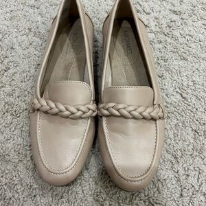 Michael Shannon Cream Braided Loafers